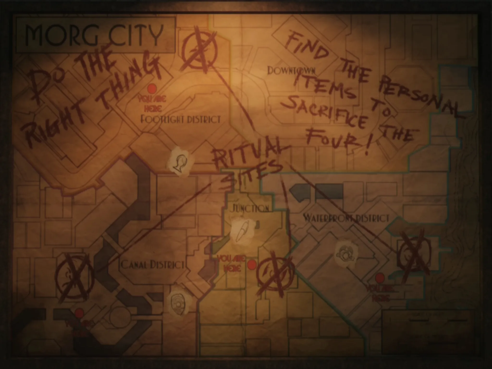 Shadows of Evil — Layout