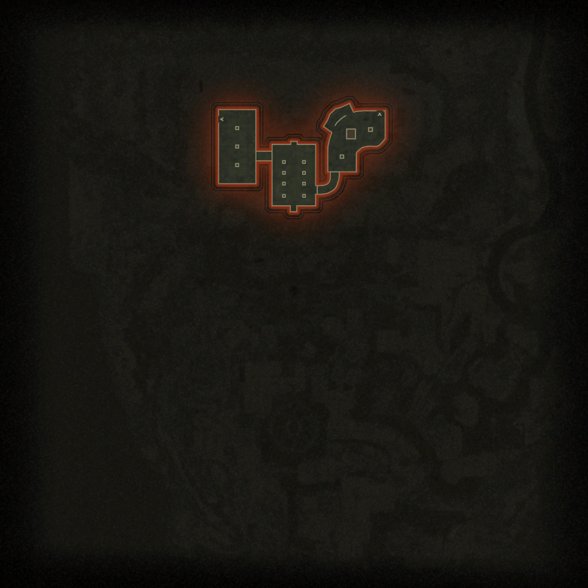Citadelle des Morts — Underground map layout