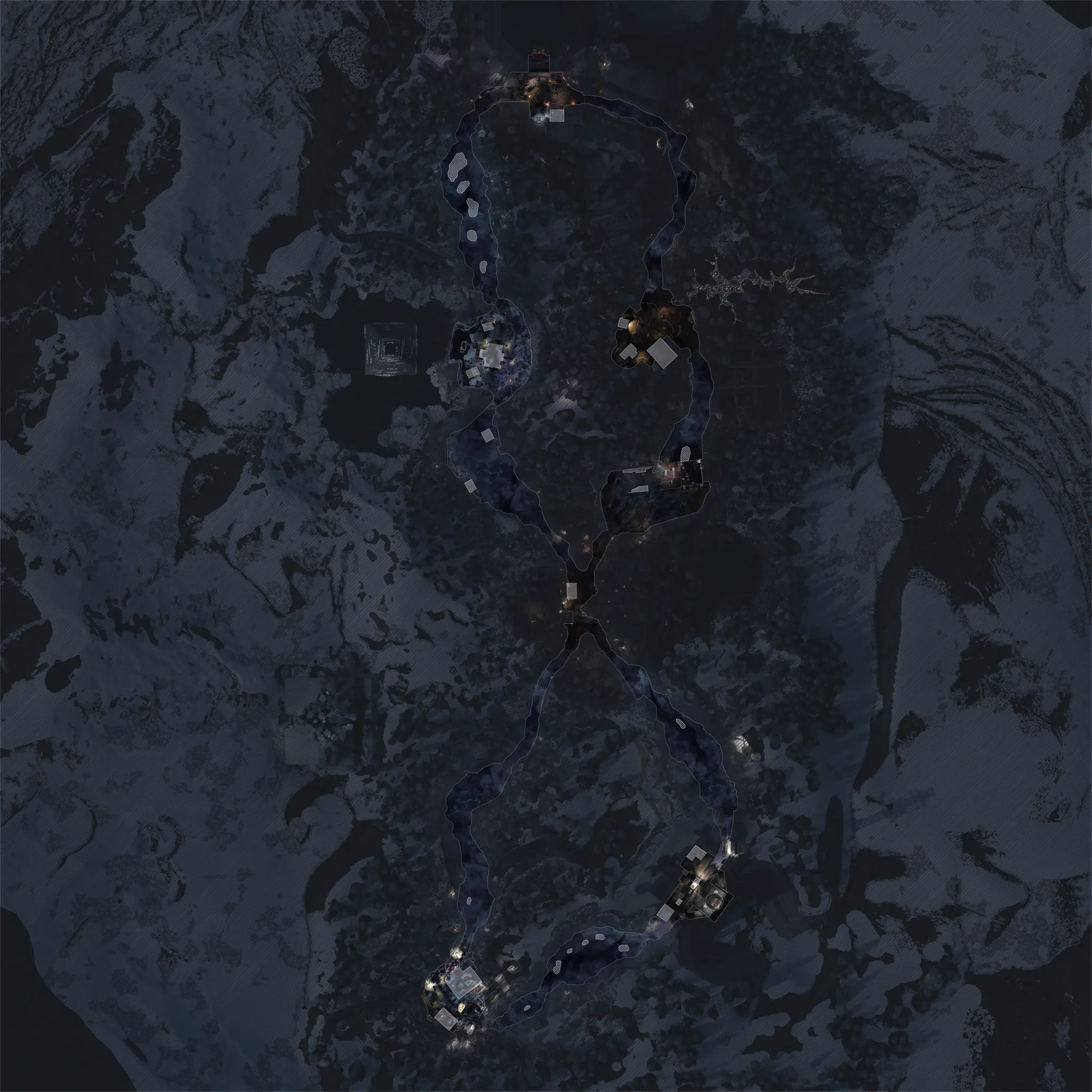 Ashes of the Damned map layout
