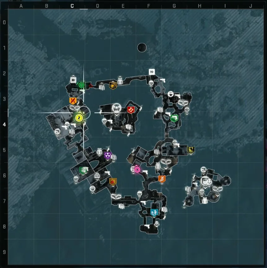 Totenreich map layout